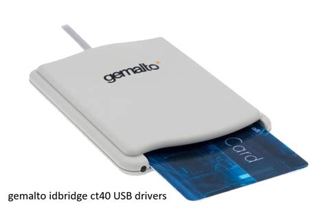 Gemalto smart card reader driver windows 11